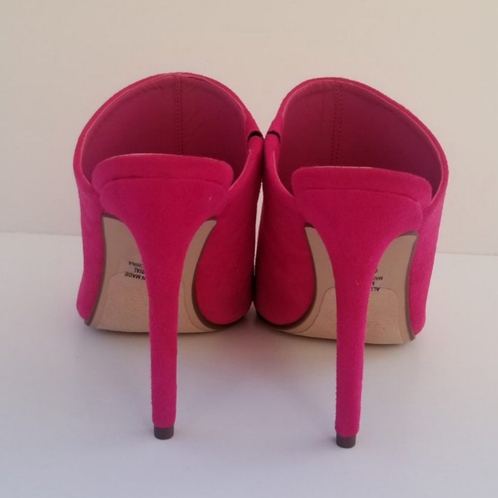 Women's Hot Pink Mule - Picture 3 of 4